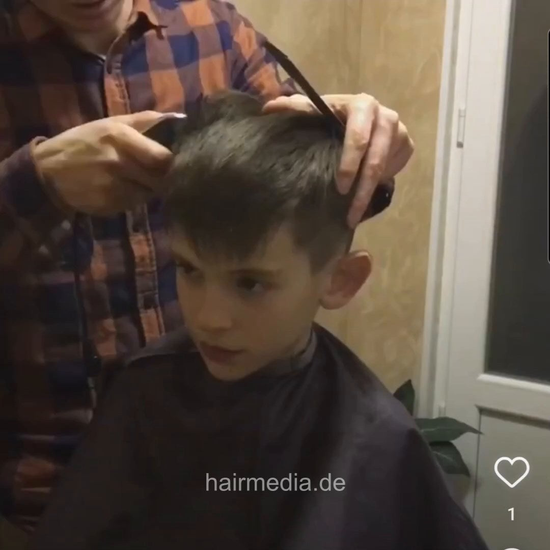 coiffeur young boys salon haircutting and headshave collection Vol 2