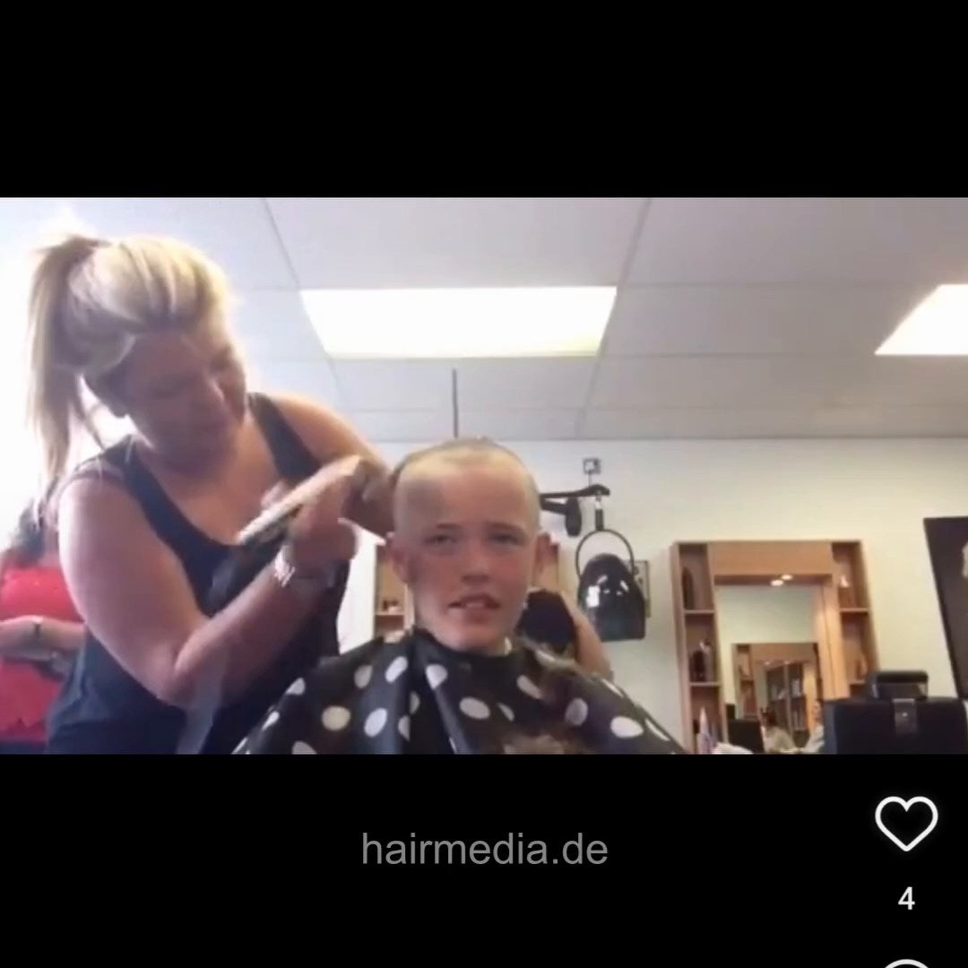 coiffeur young boys salon haircutting and headshave collection Vol 2