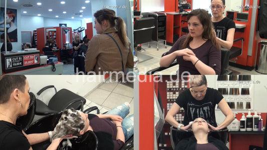 6171 Beatrice shampoo and wetset complete