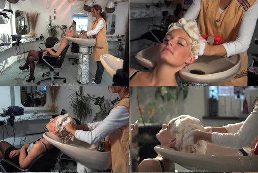 6015 Larissa complete shampoo and wetset 70 min video for download