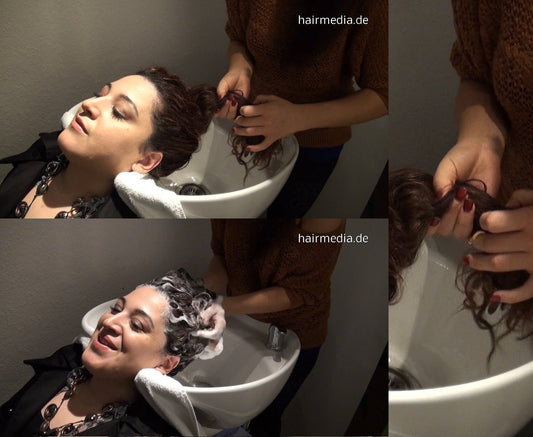 9057 6 7 Cristina by Laura backward wash and style