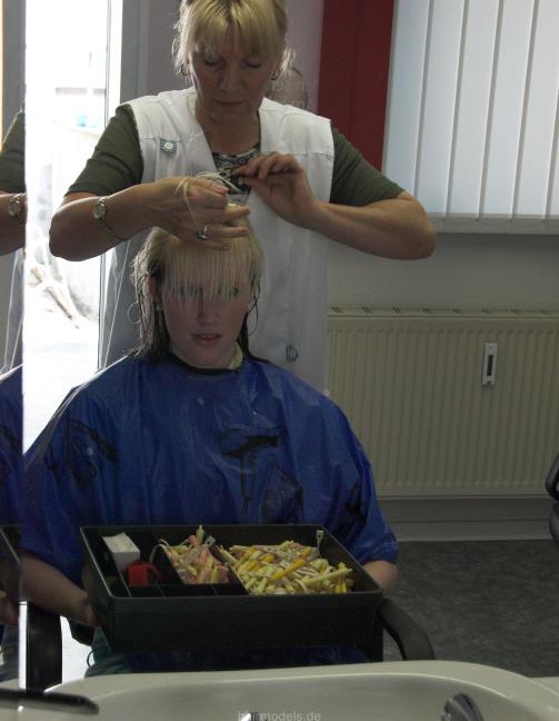 738 SandraM shampoo and perm complete 35 min video for download