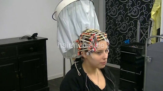 1213 Becky Stylist perm roller set pt. 2