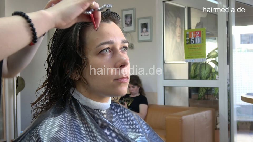 7203 Marisha 1 shampoo and haircut