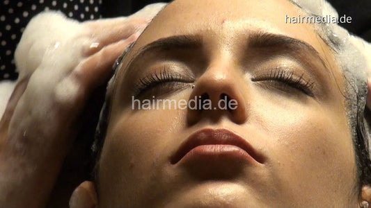 9074 08b SaraG by OlgaO sexy backward shampoo