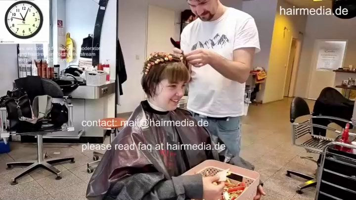 1050 220514 Livestream 10 hours Zoya Salon Shampoo Perm Wetset Shampoo Session 6 Models