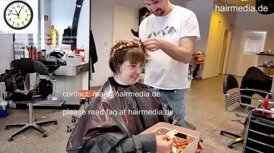 1050 220514  Livestream 10 hours Zoya Salon Shampoo  Perm Wetset Shampoo Session 6 Models