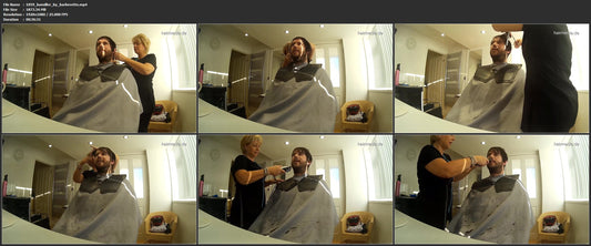1059 kamiller UK haircut by barberette 37 min HD video for download