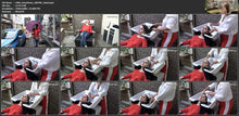 Load image into Gallery viewer, 1060 AnnaMaria 200709 by Katia 1 backward wash salon shampooing red white dressed