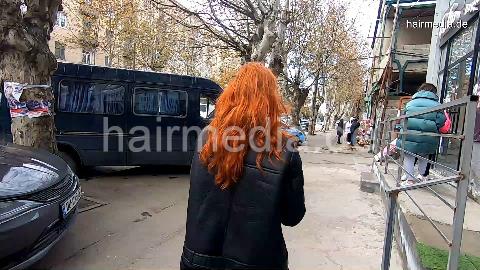 1060 Mariam redhead in Georgia (country) 201217 shampoo and blowstyle