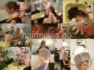110 LenaW, forward shampoo and wet set 37 video + 410 pictures DVD