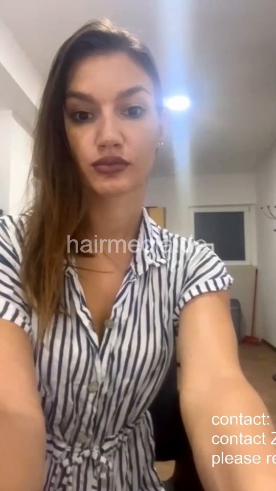 1177 Neda revival Salon 20220627 livestream doing haircut and buzz on male client