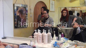 6134 Stephanie 1 backward salon shampooing Nuremburg in double twin shampoobowl