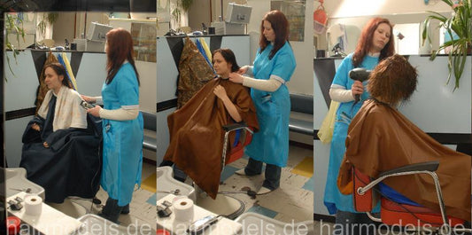 155 ClaudiaB caping and shampooing complete 61 min video for download