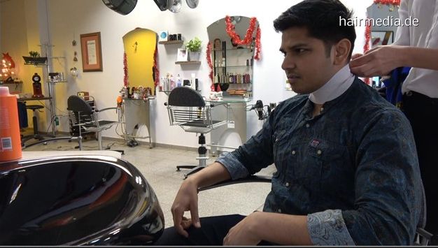2011 Prince 01 by barber forward wash MTM salon shampooing