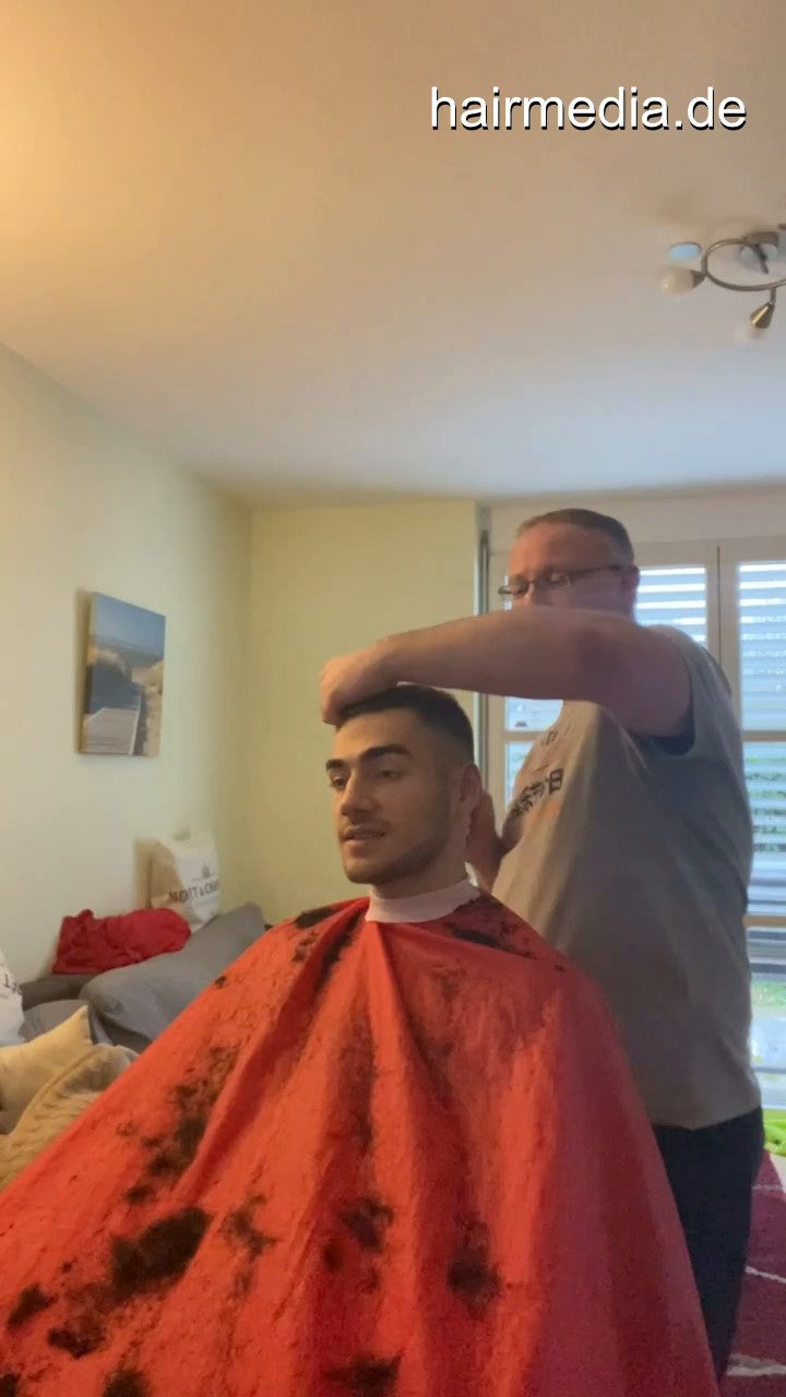 2012 20210127 b buzzcut and blow dry by hobbybarber in home office