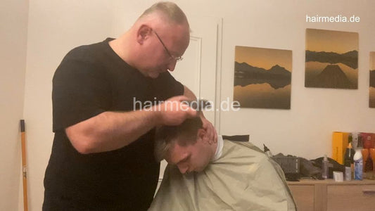 2012 20211113 homeoffice buzz headshave by hobbybarber
