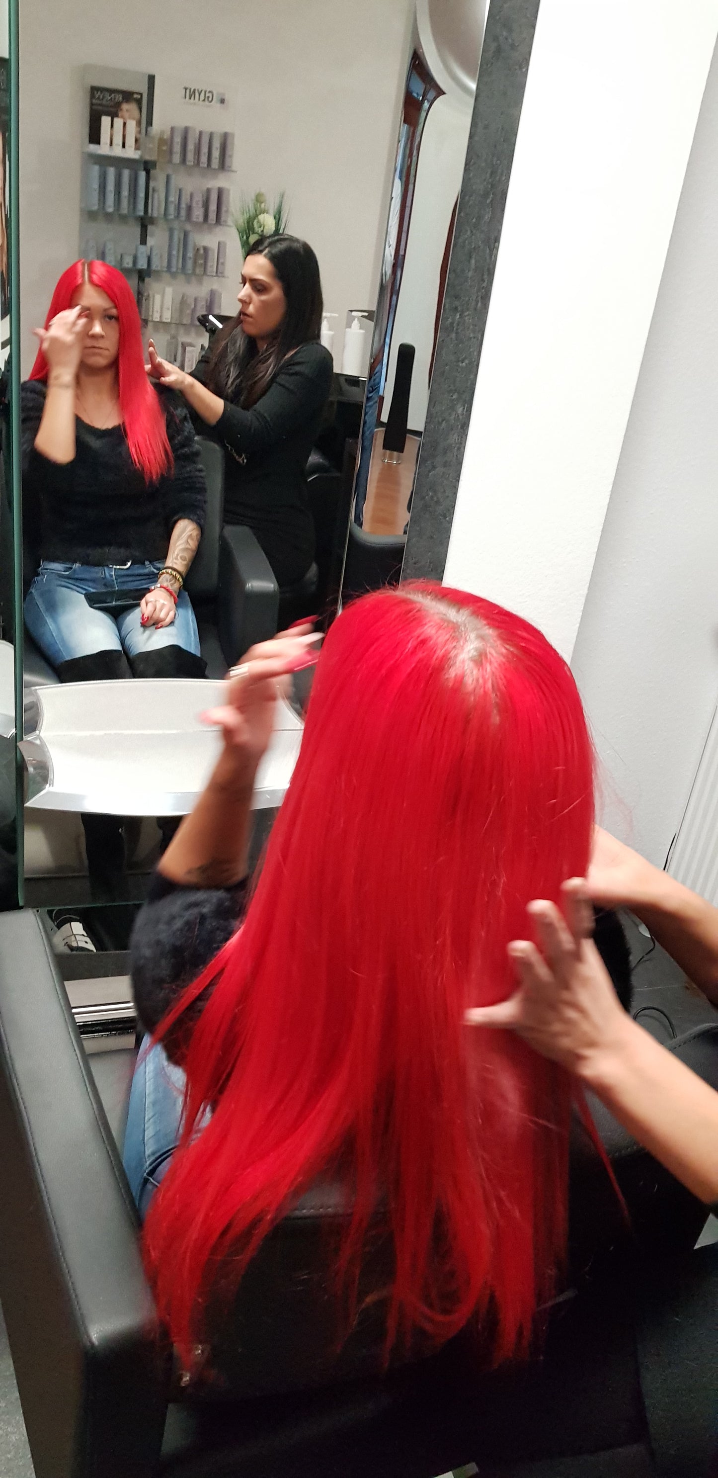 7095 Charline color and perm complete 170 min video for download
