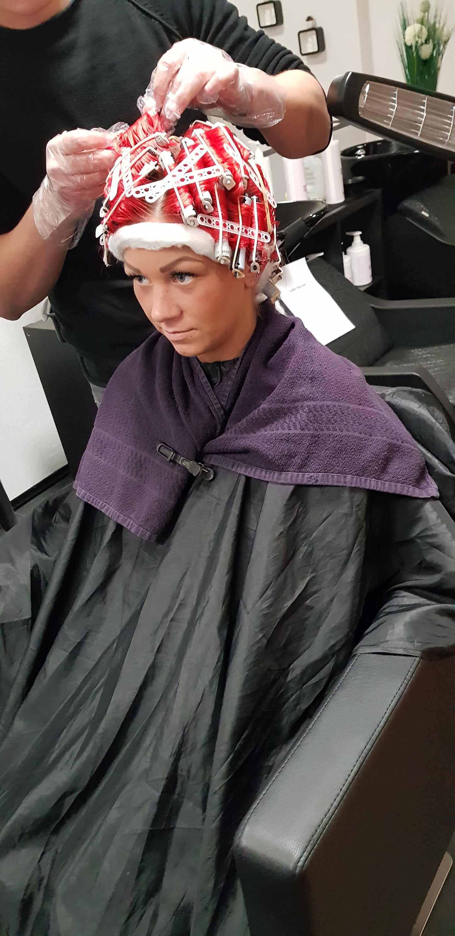 7095 Charline color and perm complete 170 min video for download