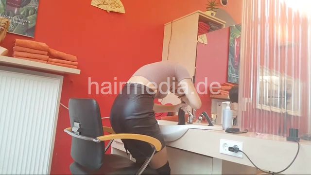 1182 AlinaR Salon Shampoo and wetset private livestream complete session