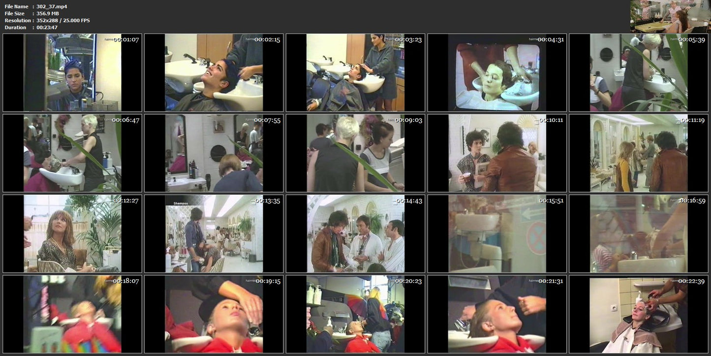 302 misc shampooing from nr 37, 24 min video for download