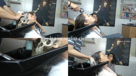 375 Tamara Una Masa all 3 backward shampooing and set 147 min HD video for download