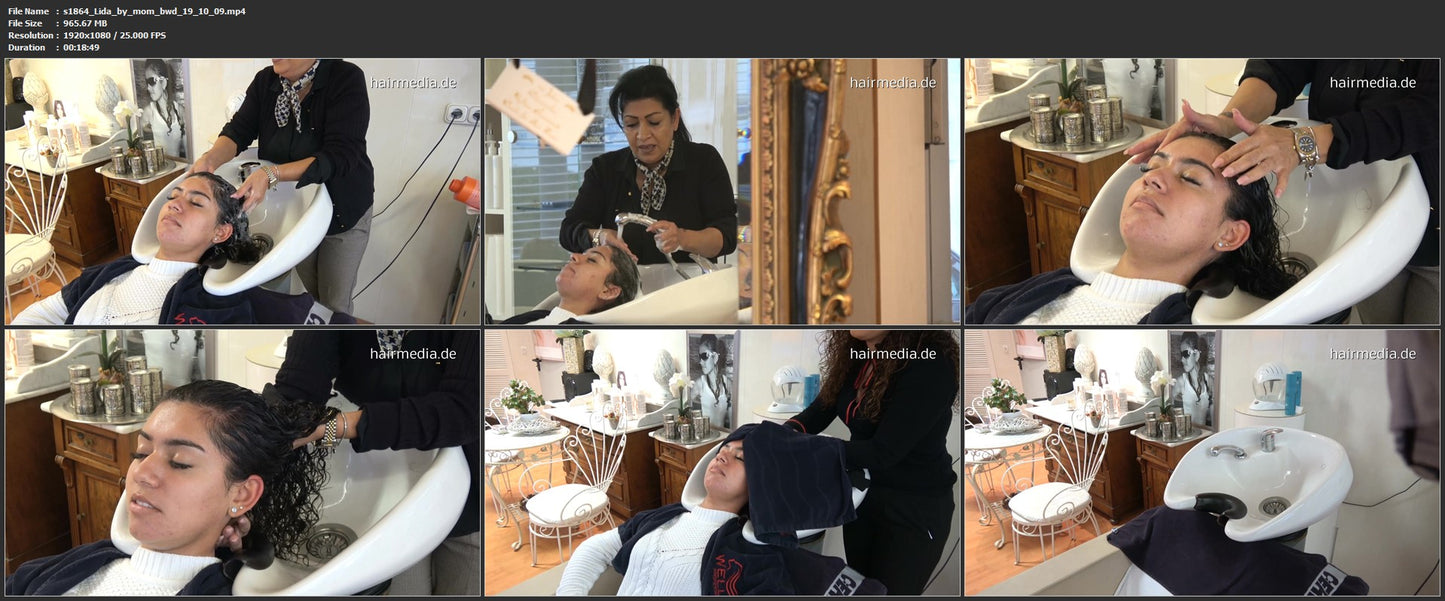 391 Lida pampering backward wash by mom TRAILER 4K