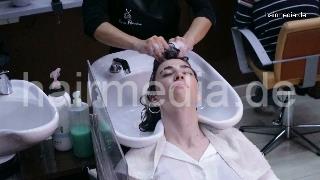 396 Alejandra long hair shampoo and blow out long hair, spanish soundtrack Cam 2 and outtakes