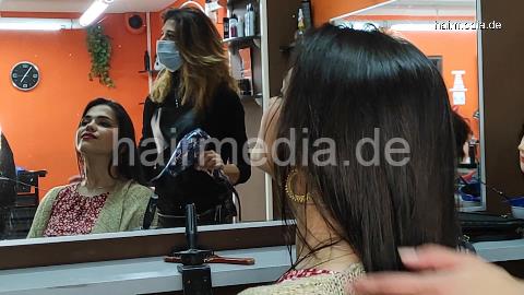 396 Irene long hair shampoo and blow out long hair, spanish soundtrack