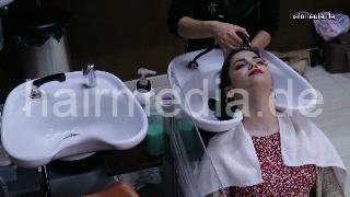 396 Irene long hair shampoo and blow out long hair, spanish soundtrack cam 2 and outtakes