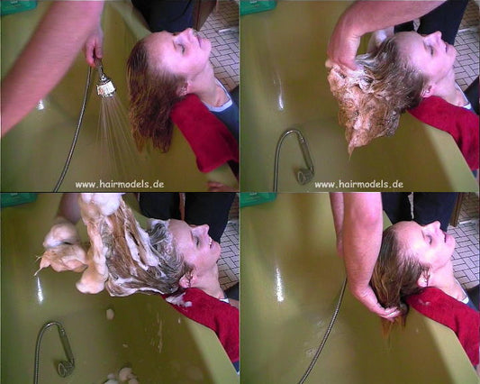 9127 NadineR by barber shampooing all methods at home