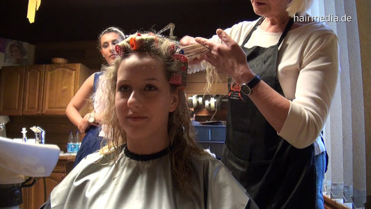 7046 4 NatalieN set JacquelineP controlled in nylon apron RSK