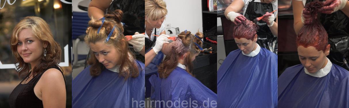 458 IvonneU coloring red tint 30 min video for download