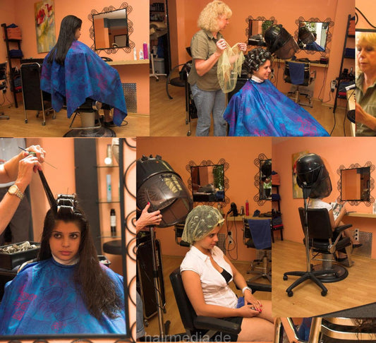 6069 Tayla shampoo and wet set 120 min HD video and 67 pictures for download