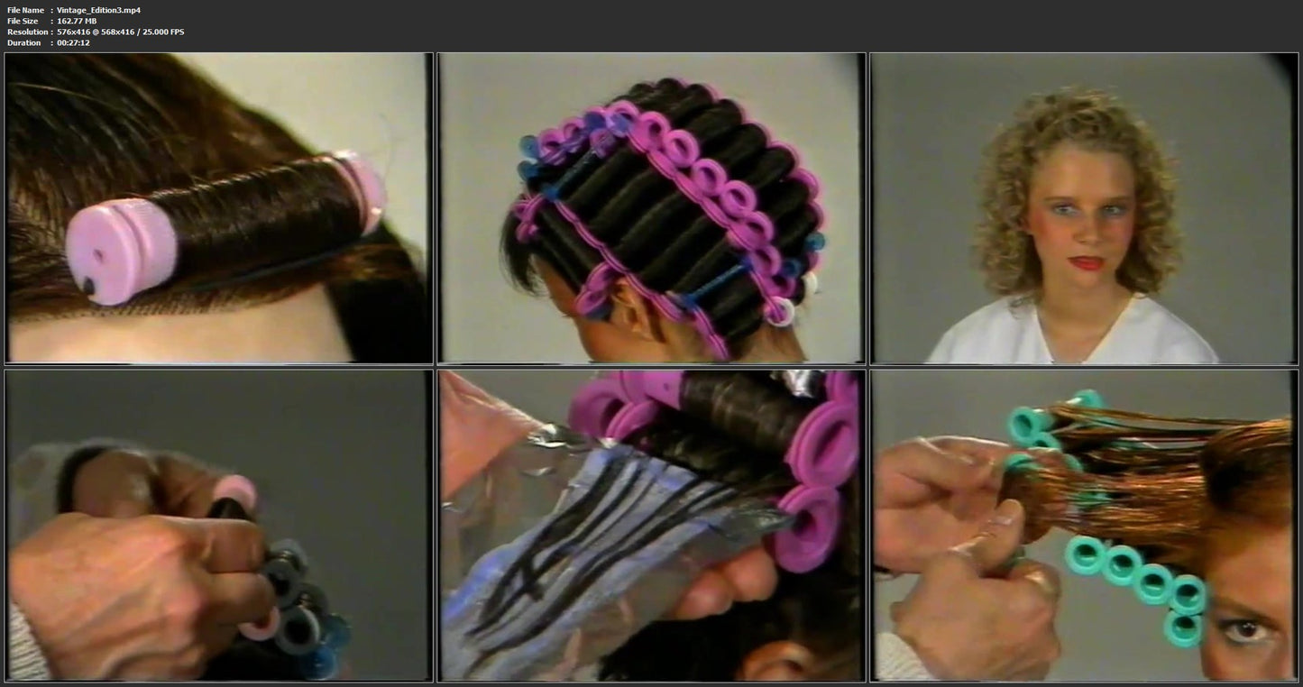 6197 Hairdream4you vintage edition perm videos