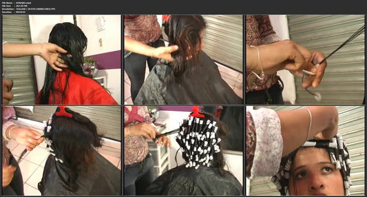 6199 Karina teen perm small rod