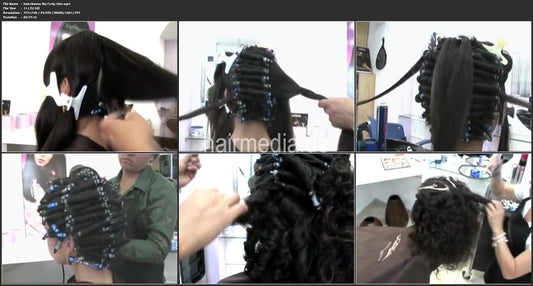 6199 Haircinema Big Curly hair