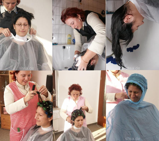 663 Daniela by Bärbel home  shampoo and set 54 min video for download