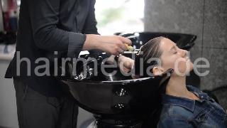 7200 young lady ring perm by Ukrainian barber complete