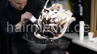 7200 young lady ring perm by Ukrainian barber complete