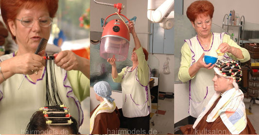 752 KarinL by Mature perm and wet set complete 61 min video and 200 pictures for download