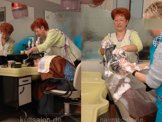 752 KarinL by Mature perm and wet set complete 61 min video and 200 pictures for download