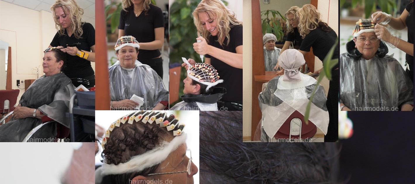 761 NancyJ grandma perm and set complete, 74 min video and 100 pictures for download