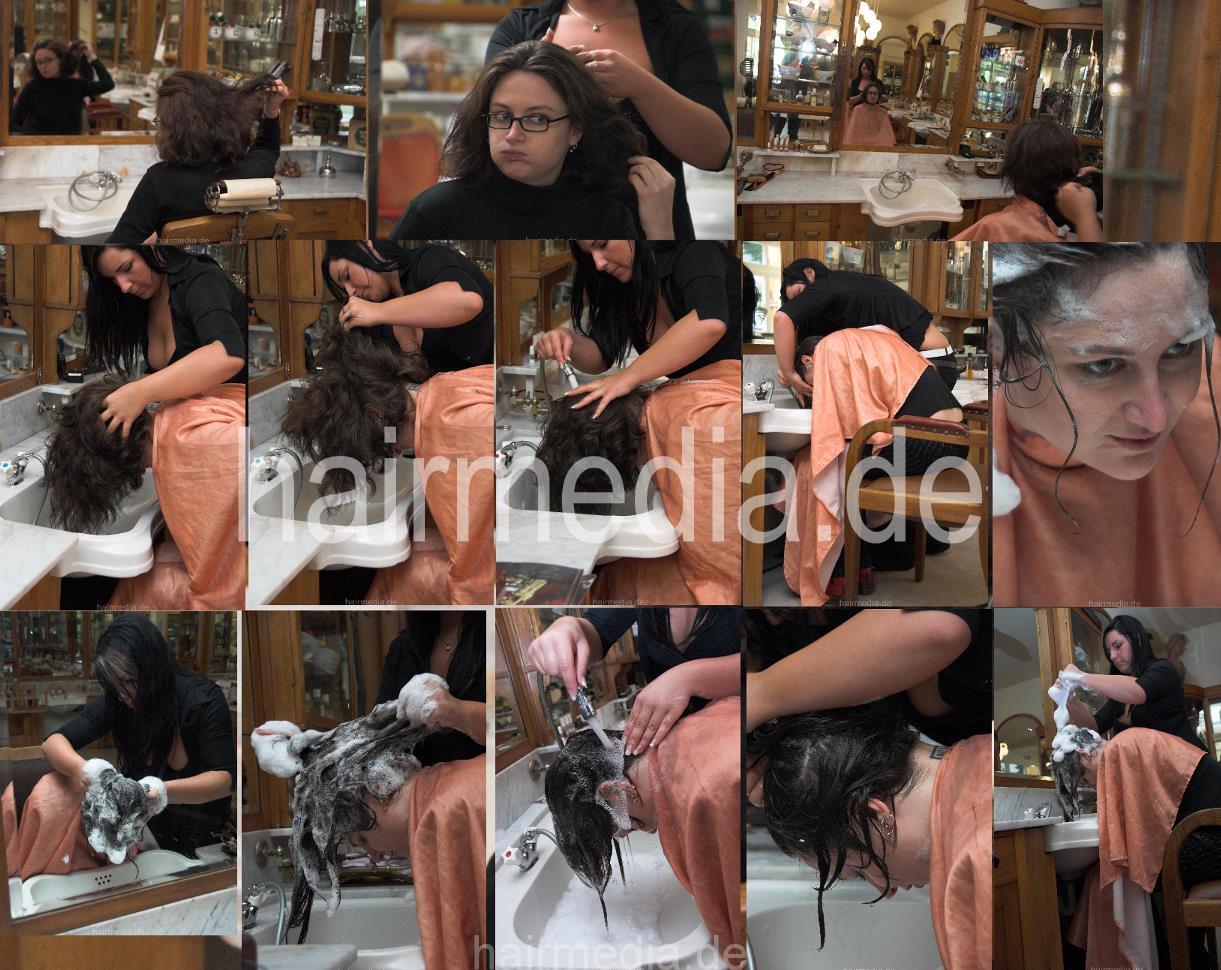 8049 Michaela wash and bobcut complete 77 min min video for download