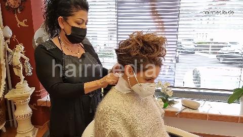 8158 MarieM 2105 1 dry haircut in large yellowcape tie closure TRAILER