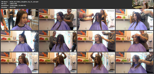 8160 04 Polina daughter Zoya controlled teen haircut TRAILER