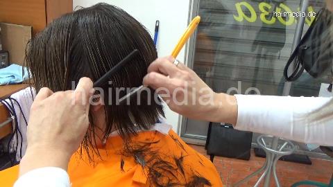 8400 Svetlana 2 bob cut in barbershop