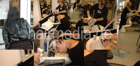 882 Dominika wash and A-Line haircut complete 130 pictures for download