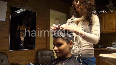 9051 Sibel by redhead JuliaR upright right hairwash