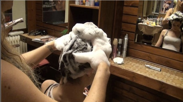 9075 14 Romana by wethair SarahS upright salon shampooing